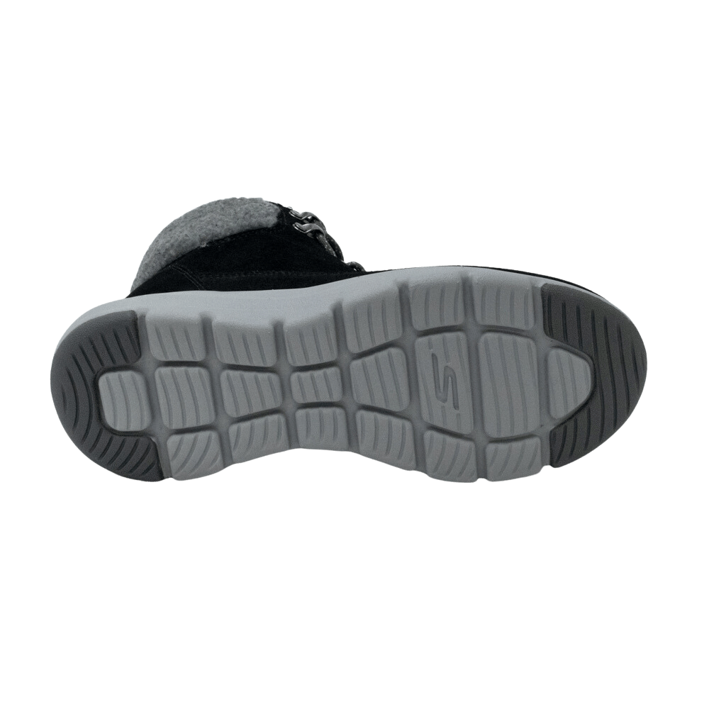 COTURNO SKECHERS 16677 WOODLANDS EM LÃ DE OVELHA FORRADA