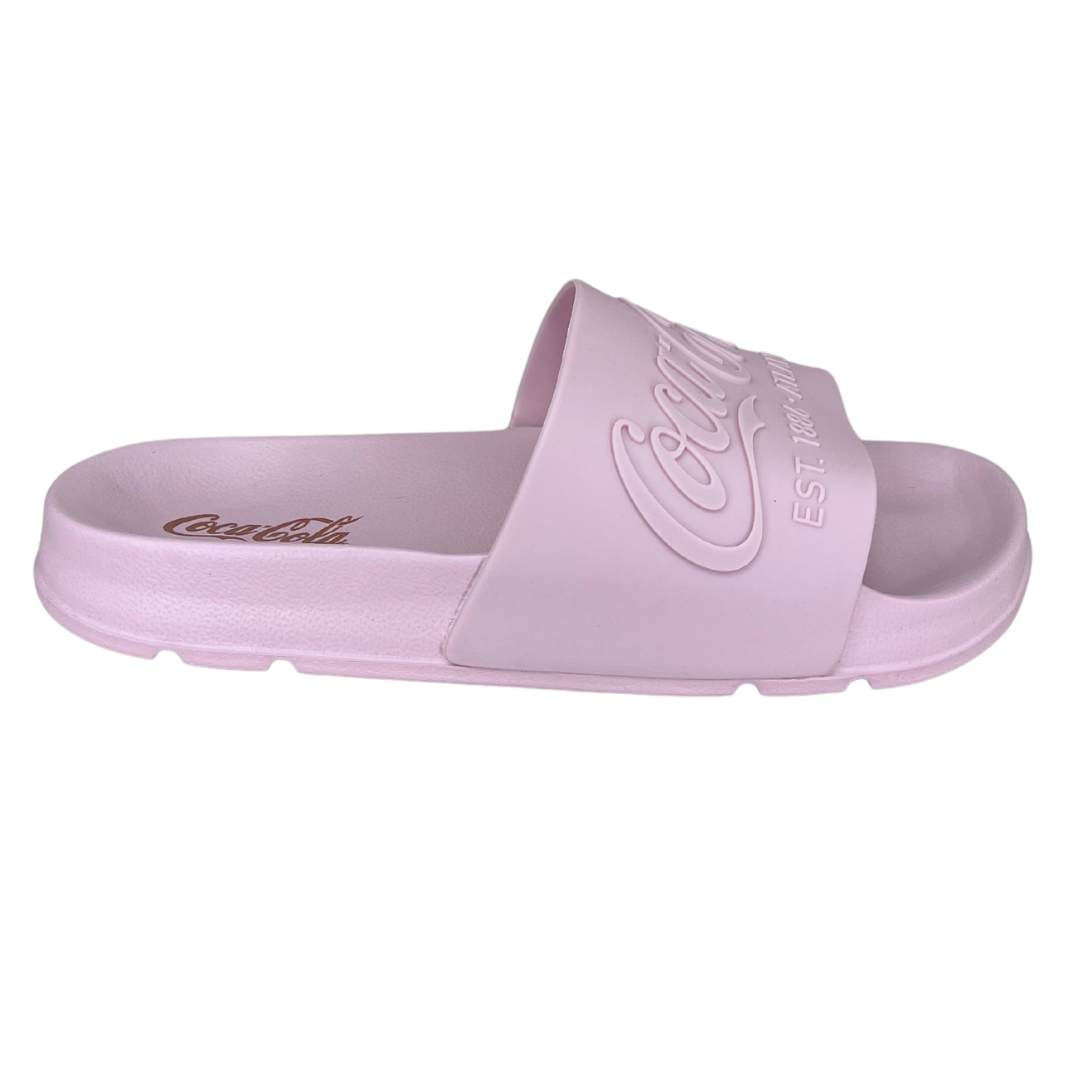 Chinelo Coca-Cola CC3919 Coke Bold Slide Injetado Rose