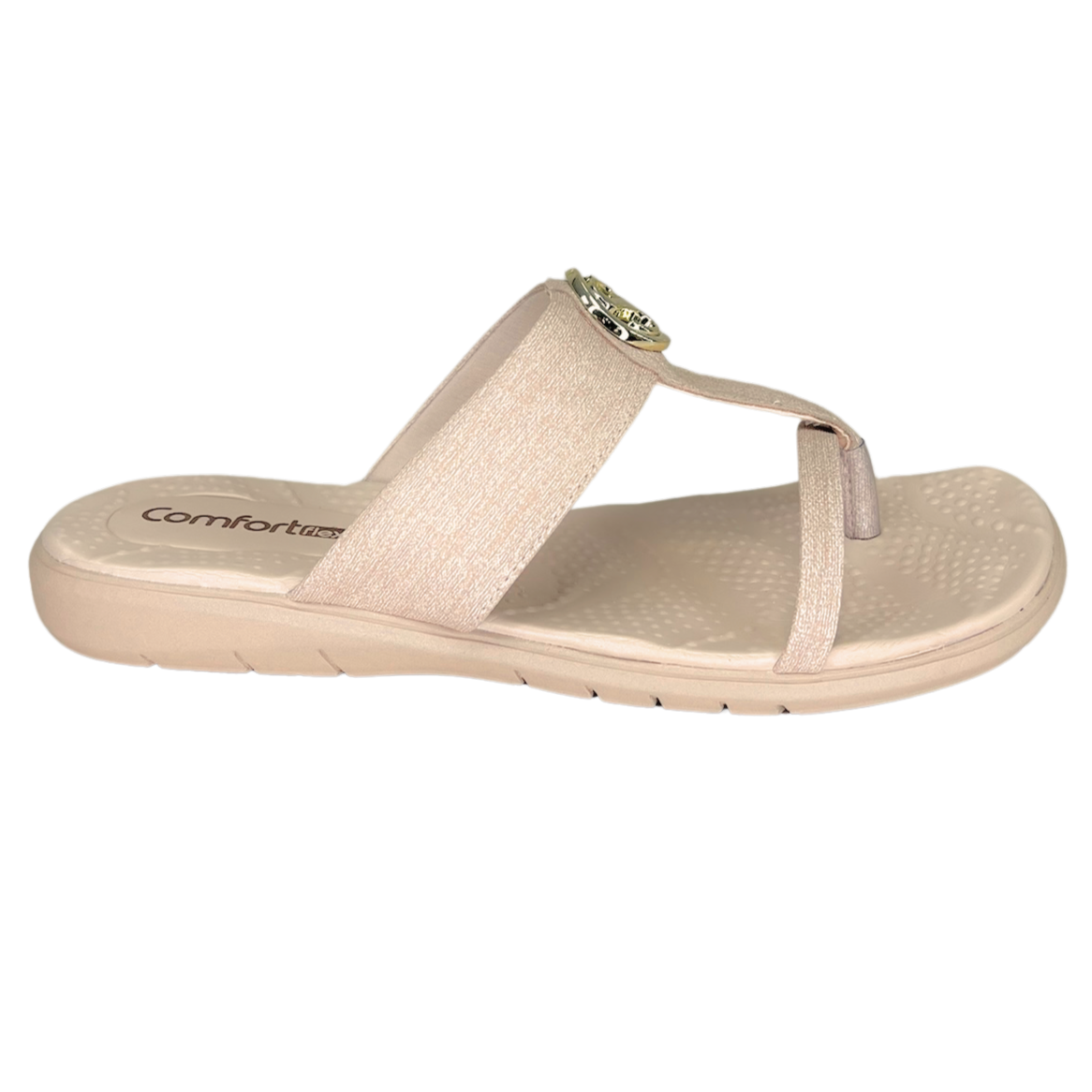 Chinelo ComfortFlex 2460403 Napa Jeans Almond Nude