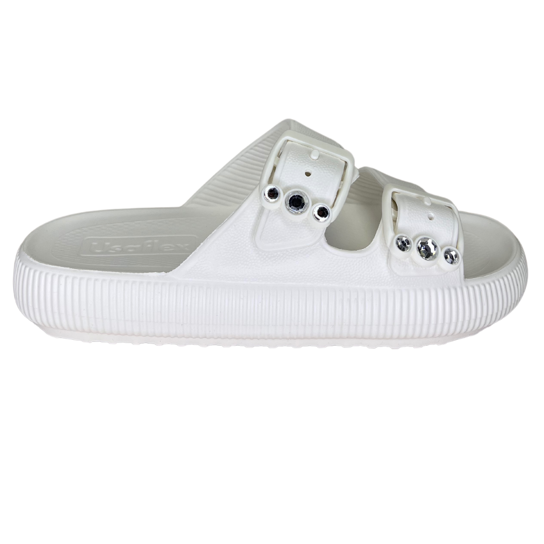 Chinelo Usaflex AL4401 Birken Branco