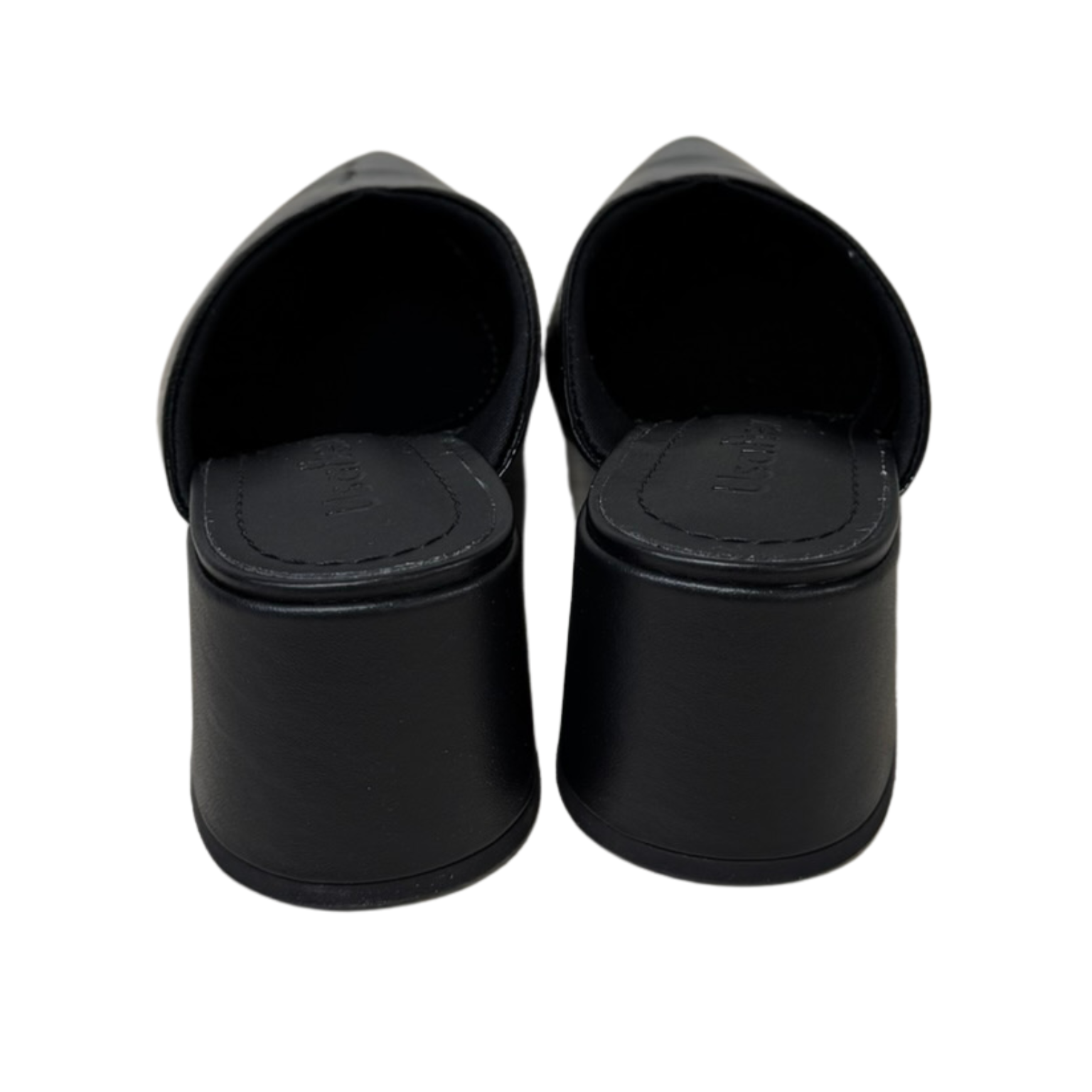 Mule Usaflex AK0207 Couro Natural Verniz Preto - Islen Calçados