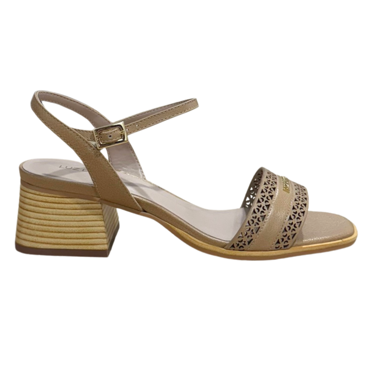 Sandália Luz da Lua 80680006 Couro Natural Atacama Butter