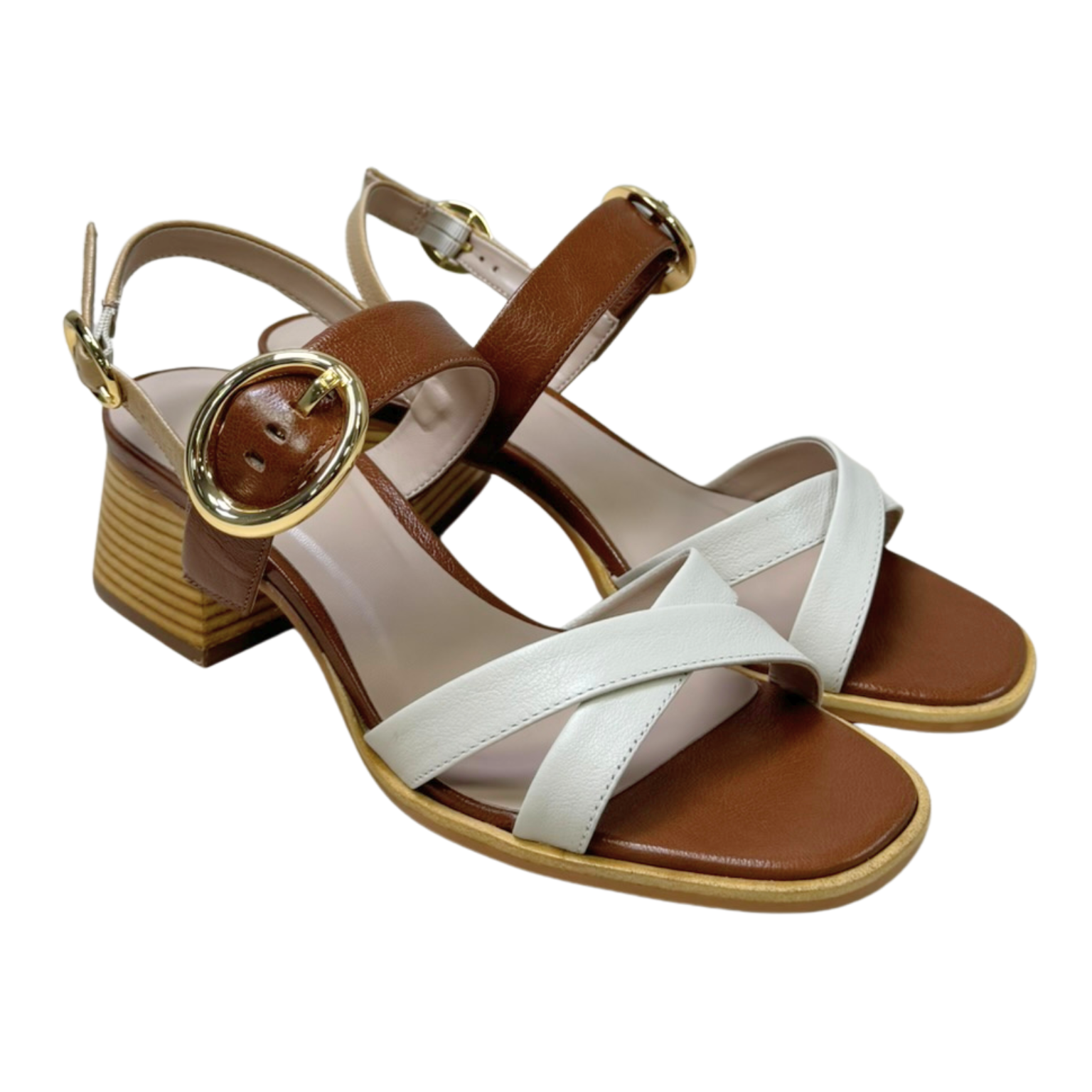 Sandália Luz da Lua 80680008 Couro Natural Atacama Ambar - Islen