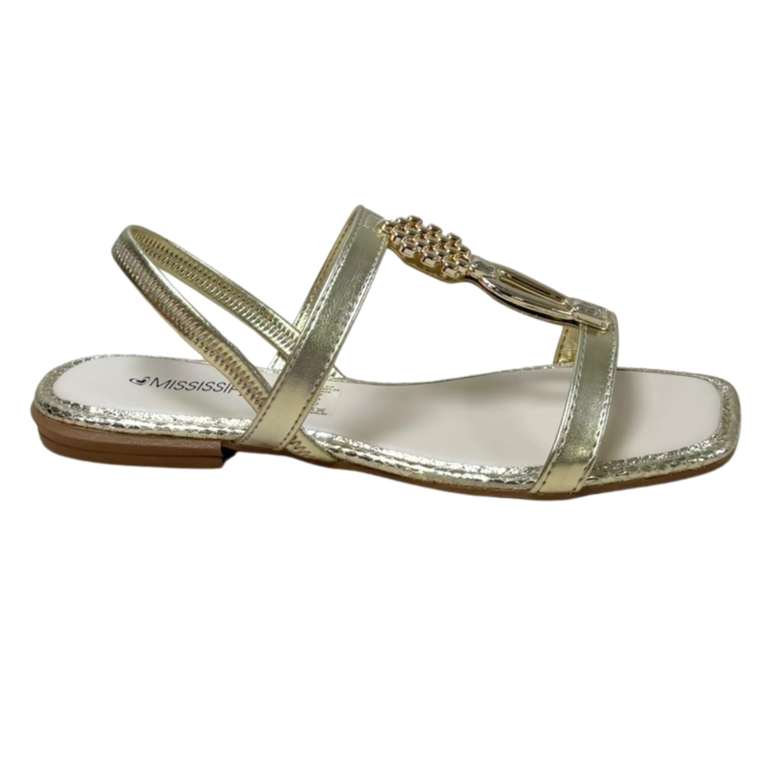 Sandália Mississipi MF311 Sevir Champagne