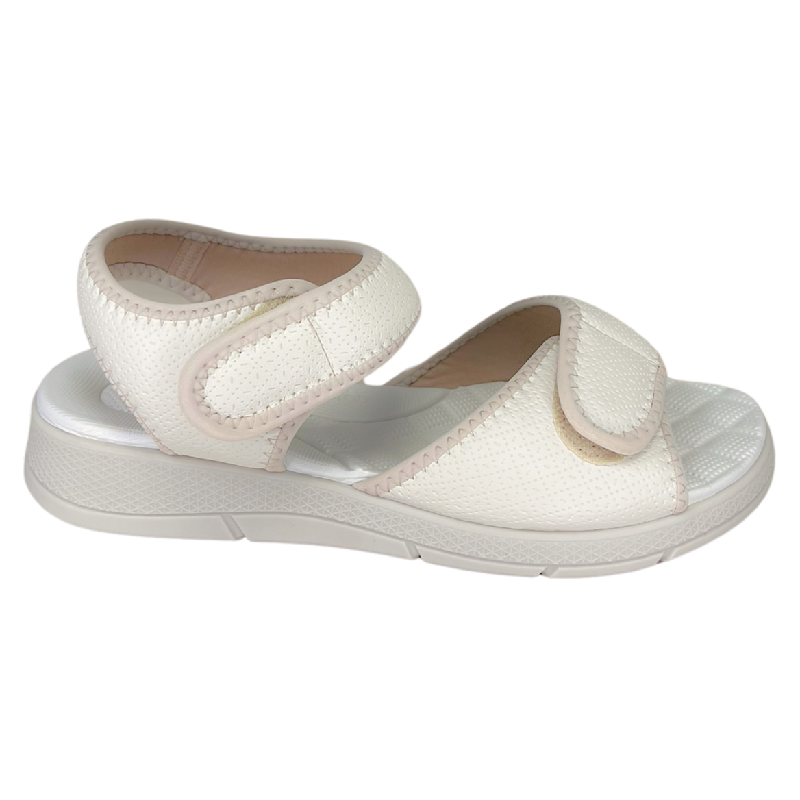 Sandália Piccadilly 571003 Clas Joanete com Ajustes Off White