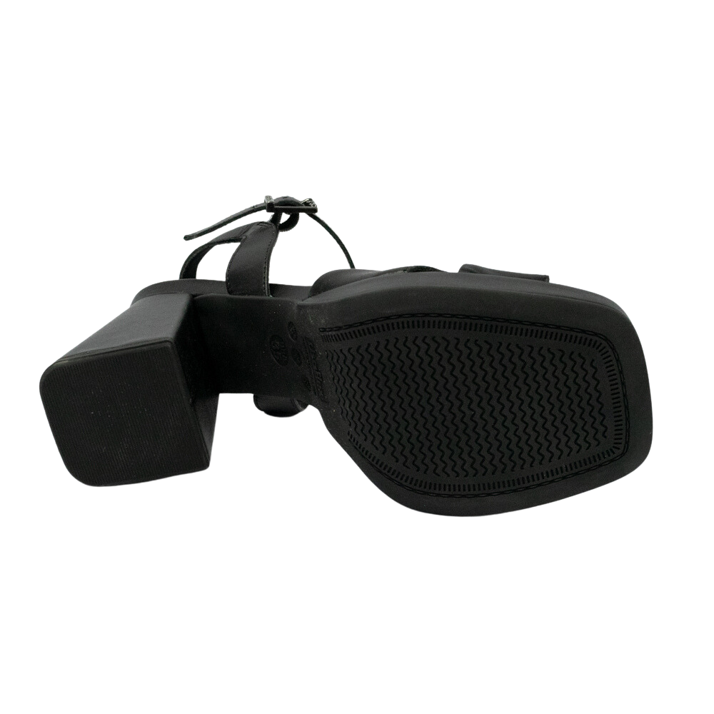 ASKA UZA Shoes - Sandália Salto Alto Metal Serpente Azul - Coleção