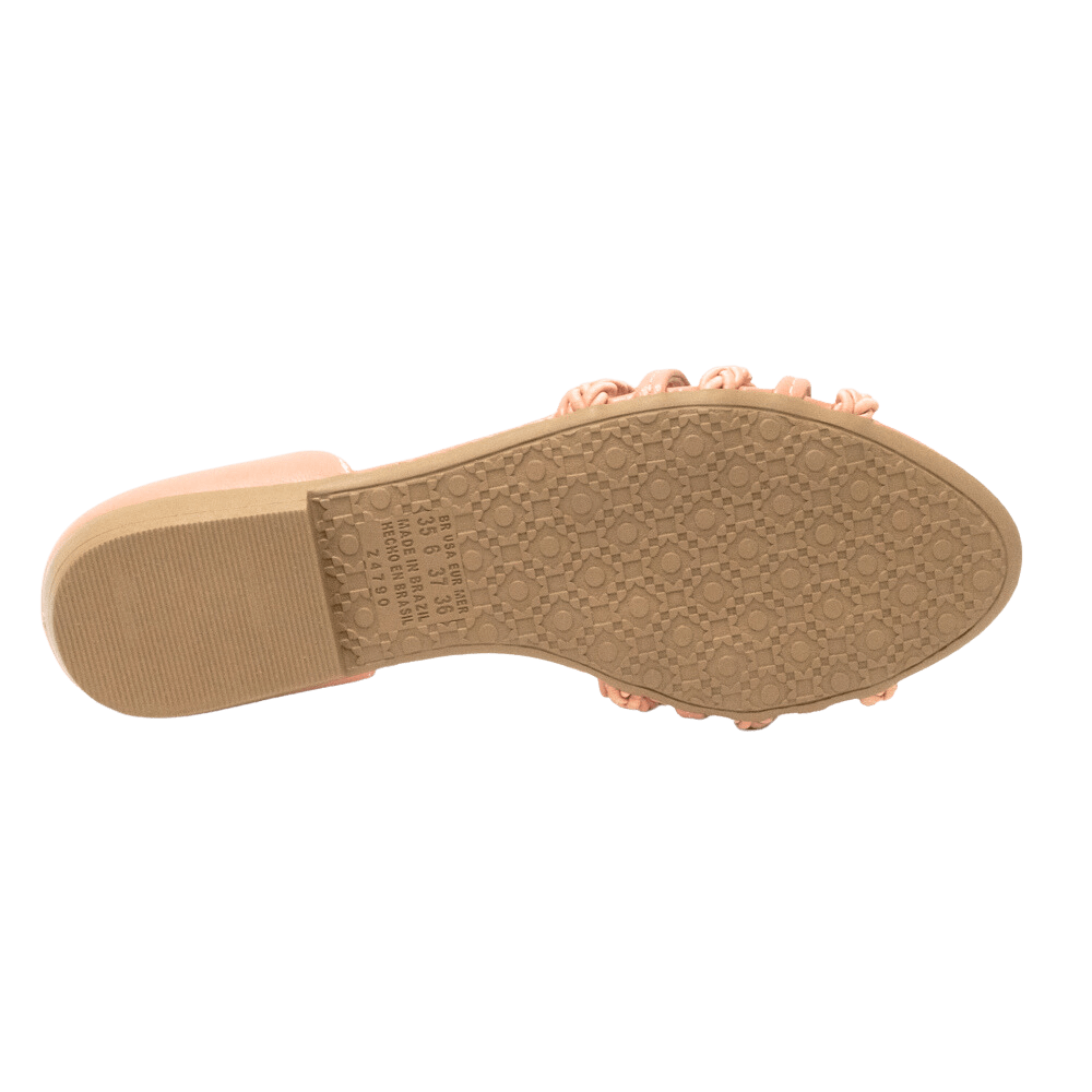 Sandália Dakota Z8532 Rasteirinha Calendula com calcanhar