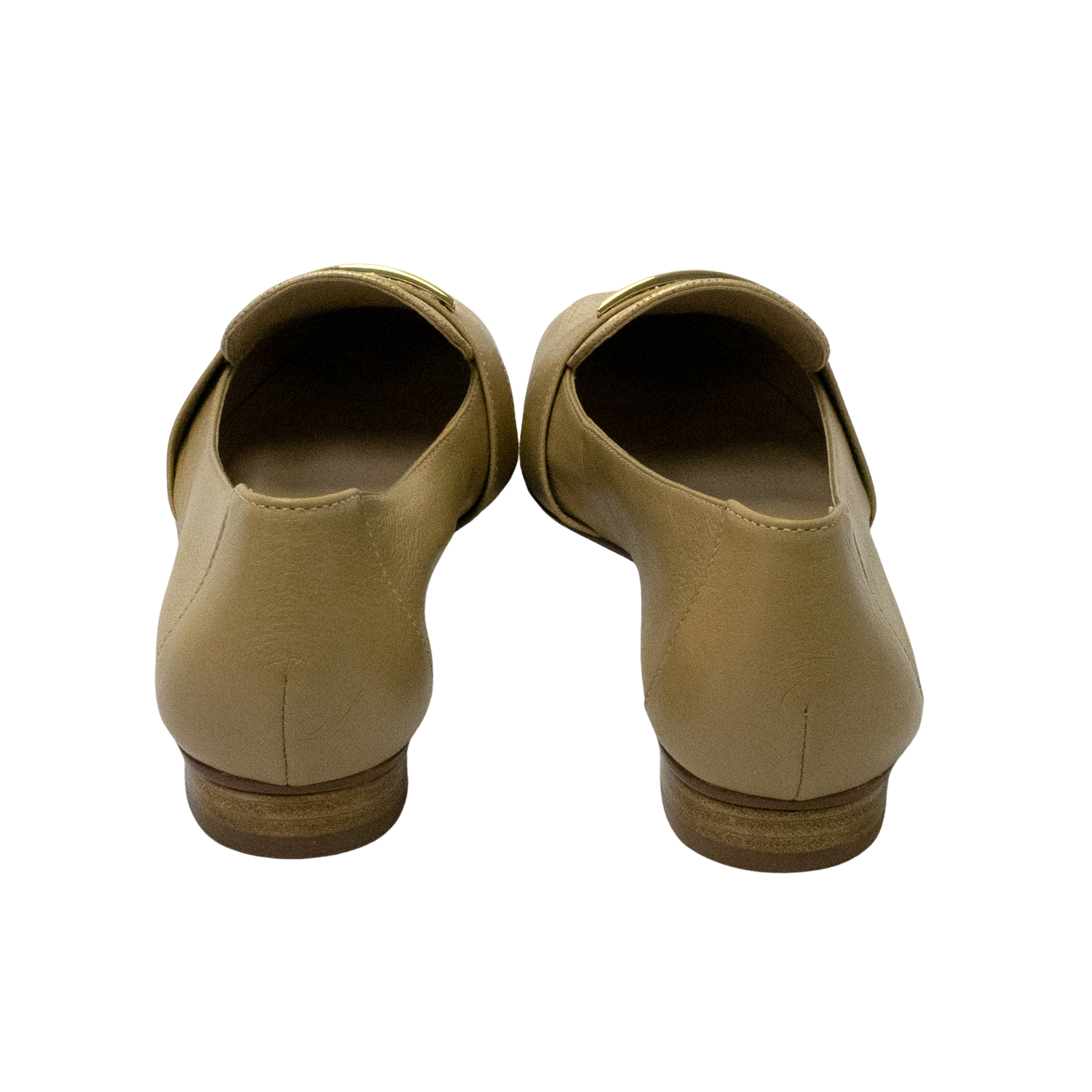 Sapatilha Luz da Lua 80330007 Loafer em Couro Natural Saara