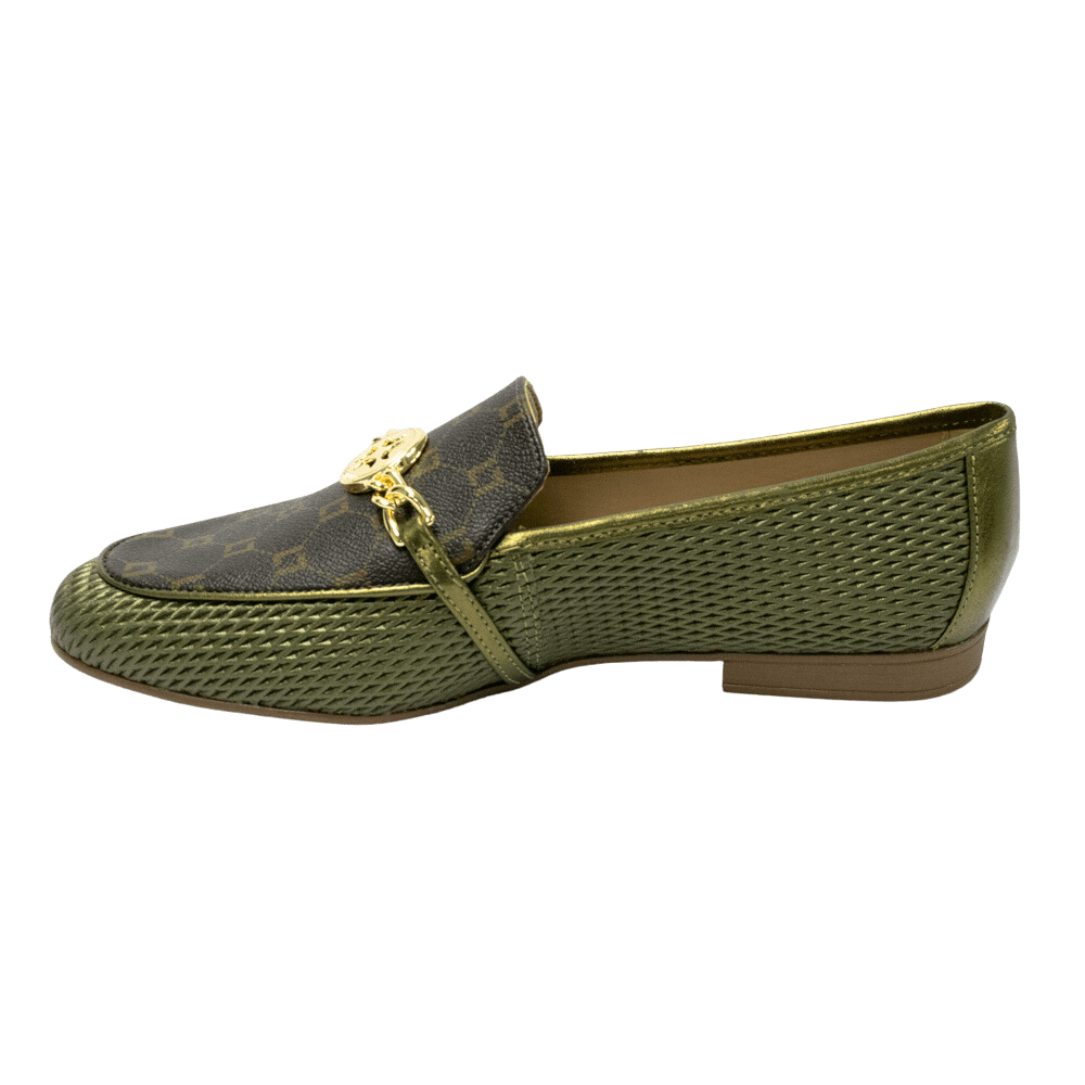 Mocassim em couro Louis Vuitton