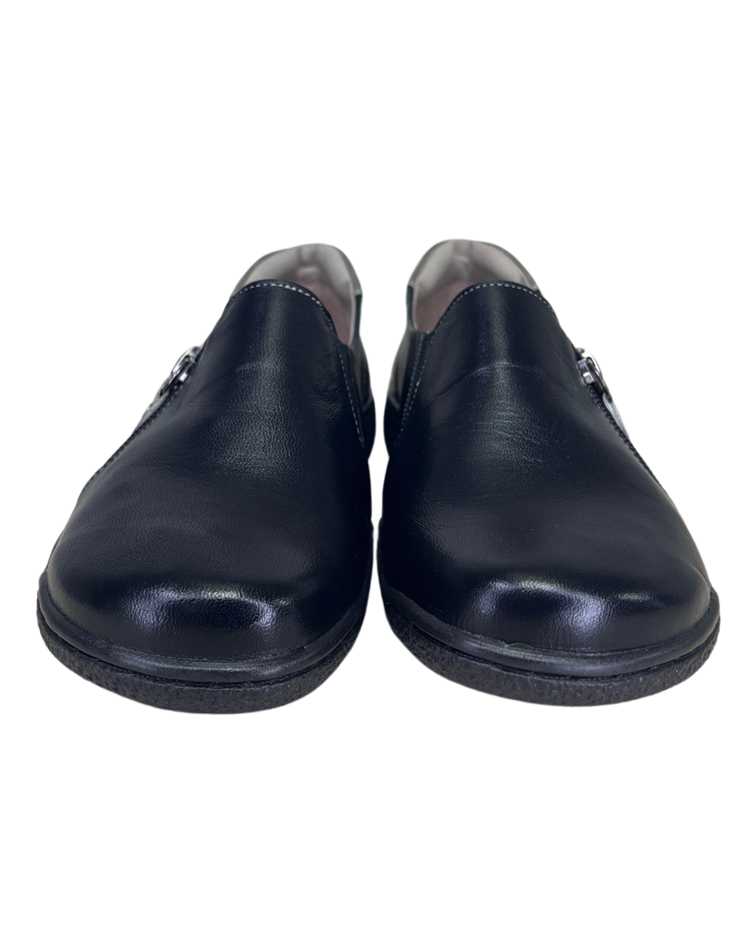 Sapato JGean CL0075 Couro Natural Preto - Islen Calçados
