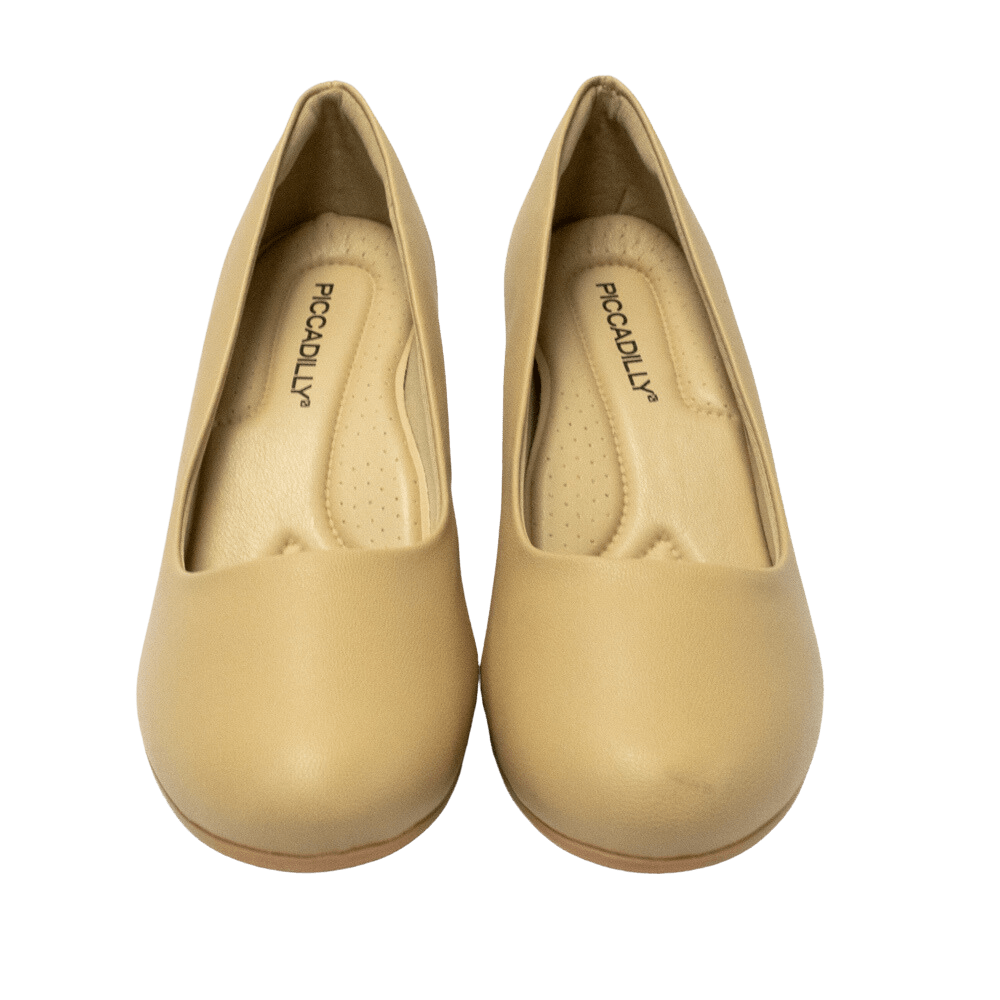 Sapato best sale piccadilly nude