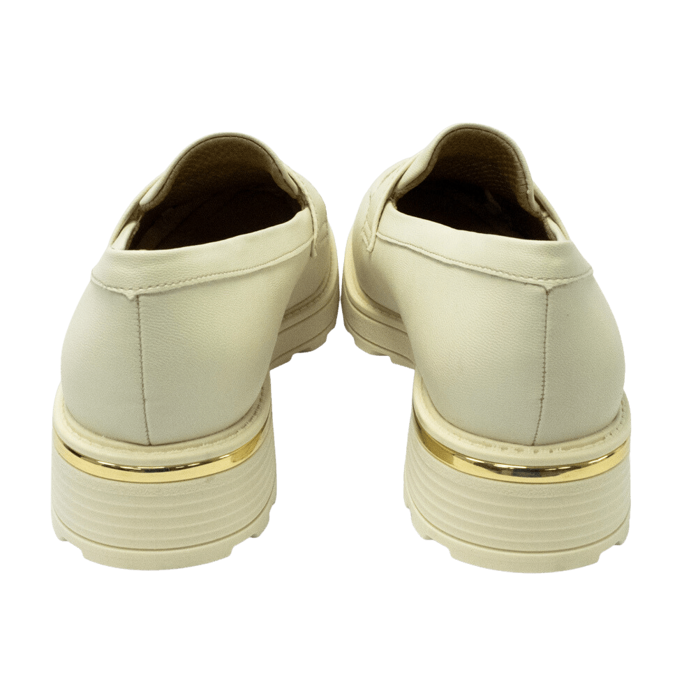 Sapato Piccadilly 735006 Loafer Maxi Therapy Off White