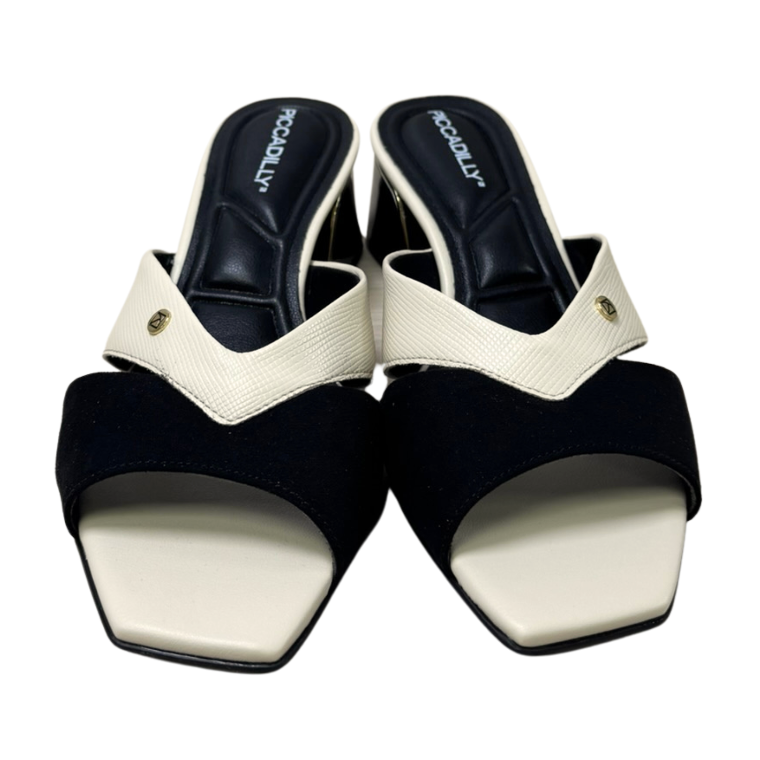 Tamanco Piccadilly 543095 Bicolor Off White - Islen Calçados