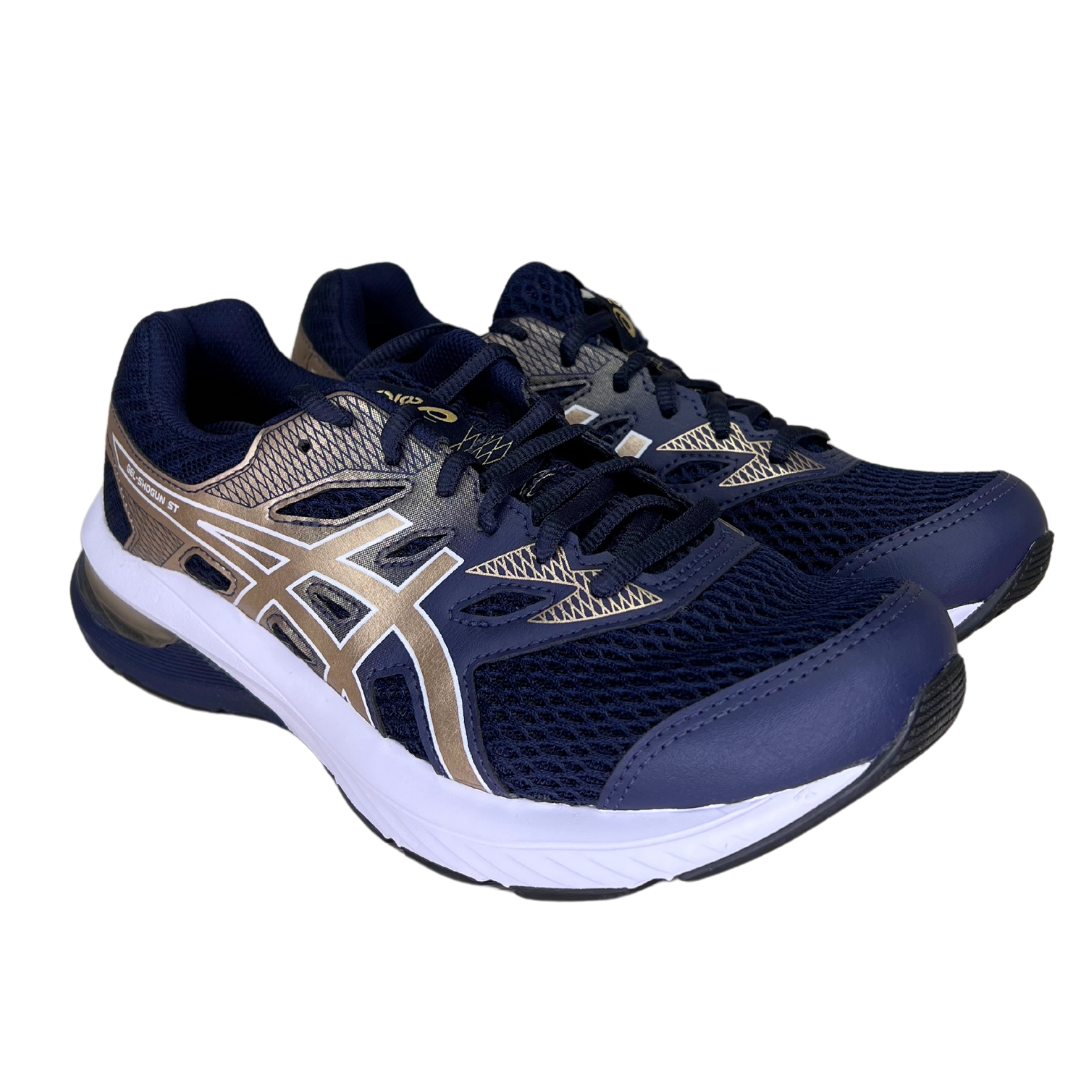 Tênis Asics 1202A513 Gel Shogun ST Marinho - Islen Calçados