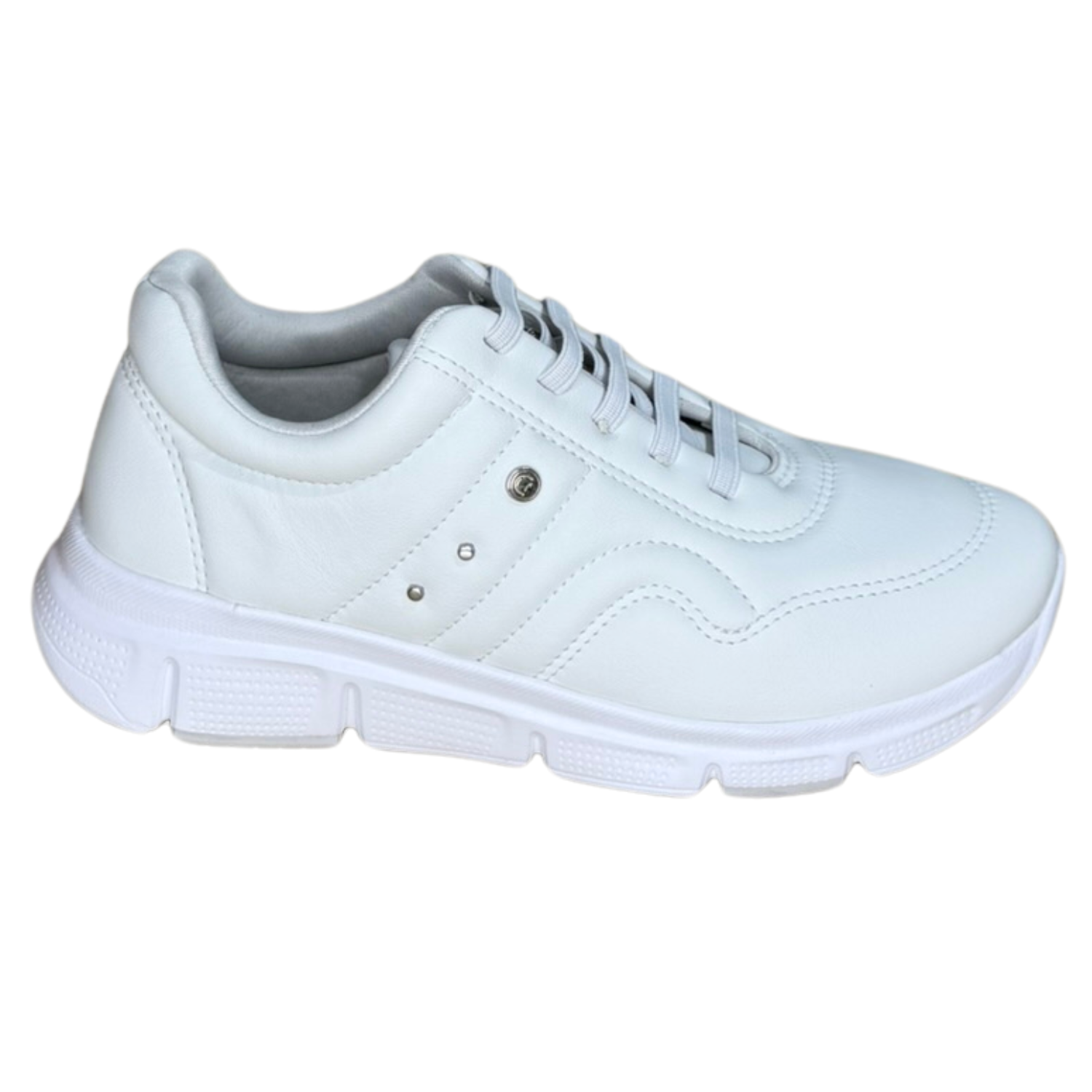 Tênis ComfortFlex 2590405 Napa Velvet Branco