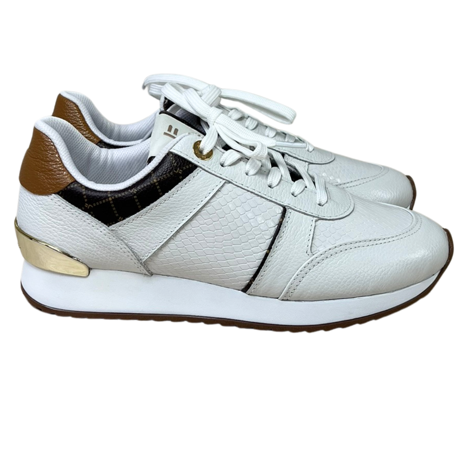 Tênis Jorge Bischoff J10954022001 Couro Natural Branco - Islen Calçados