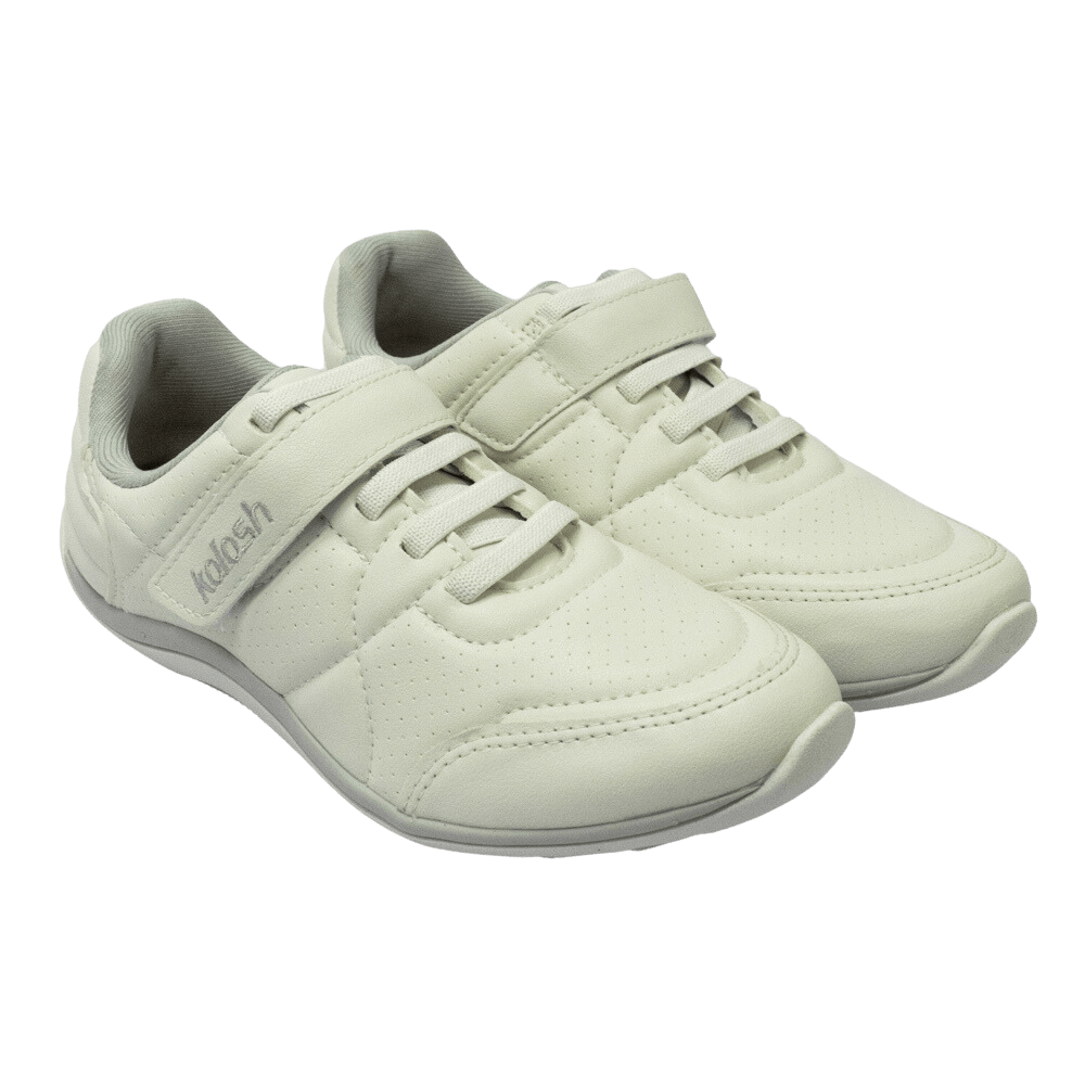 Tênis Kolosh C3109 Almeria com Velcro Branco Islen Calçados