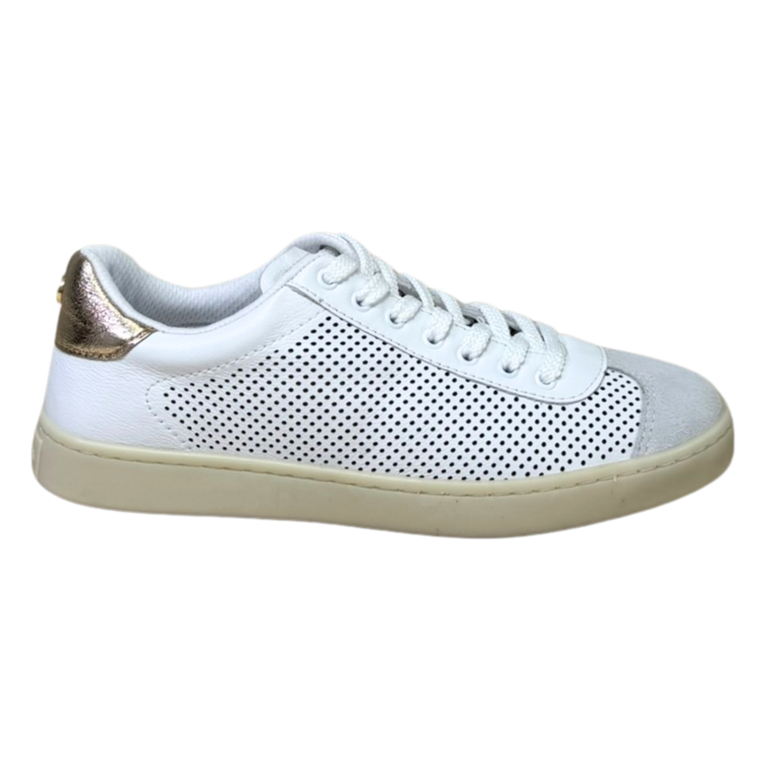 Tênis Luz da Lua 60710005 Couro Natural Saara Branco
