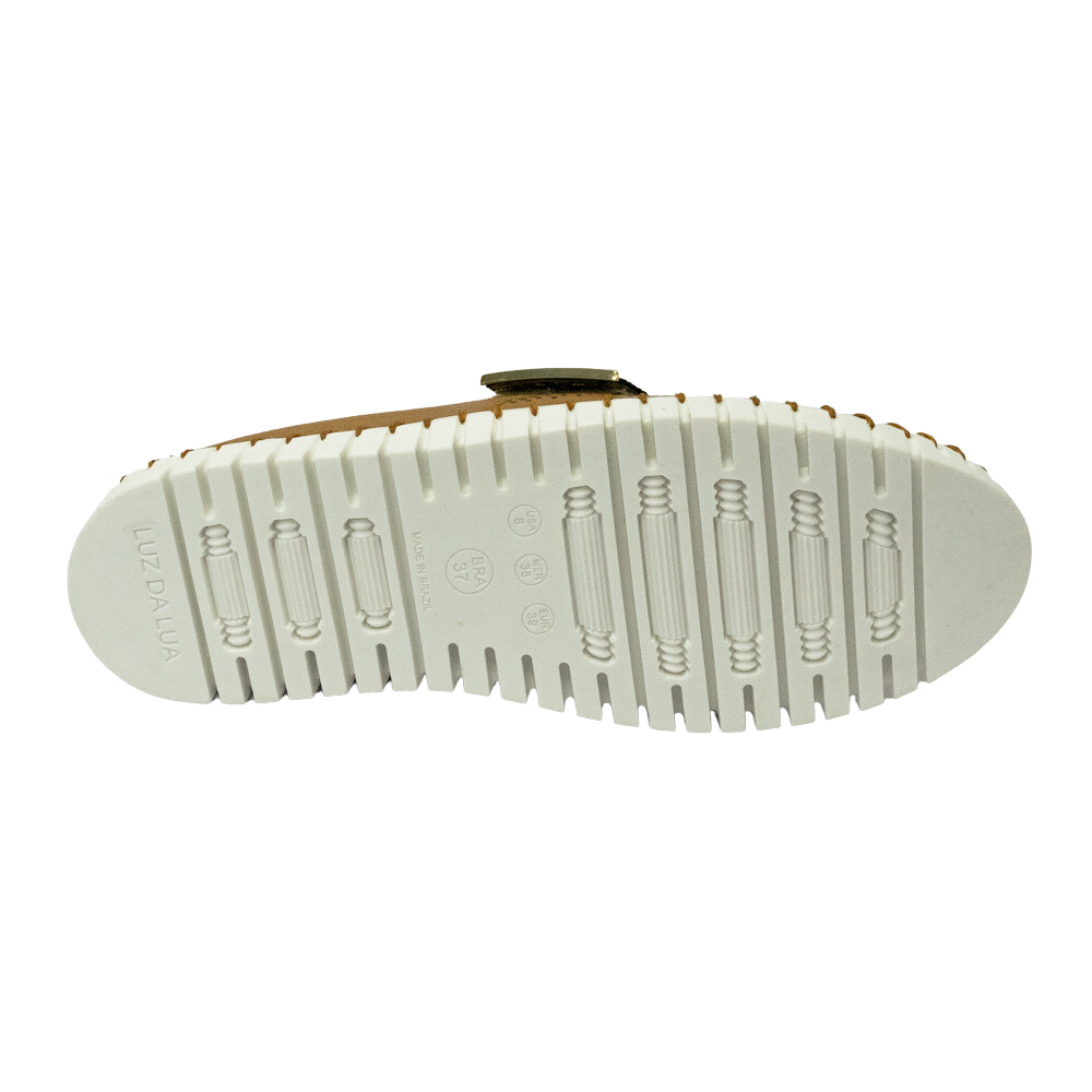 Tênis Luz da Lua 67755600 Couro Natural New Ridge Amêndoa - Islen