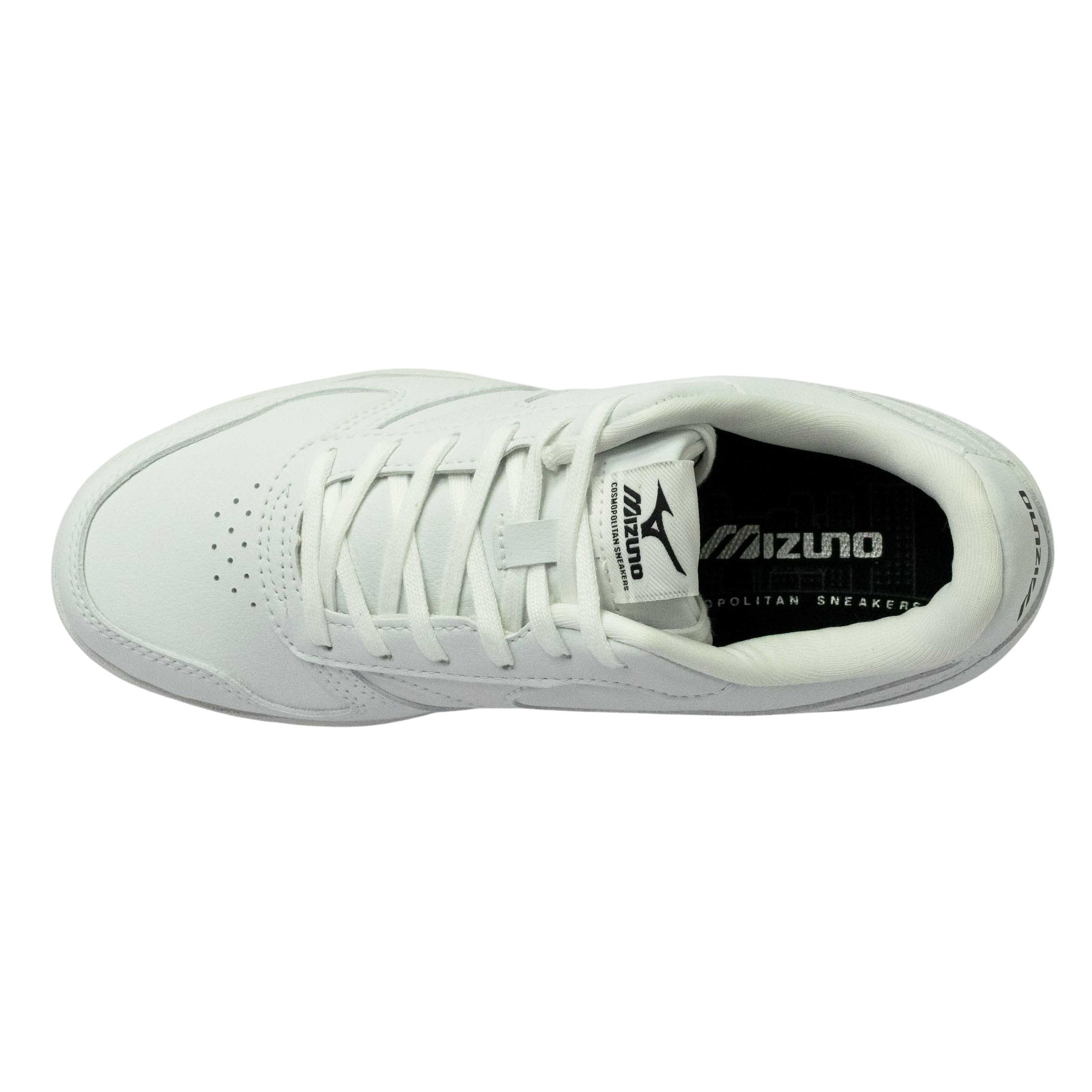 Tênis Mizuno 101102102 Street Wind All White Branco - Islen Calçados