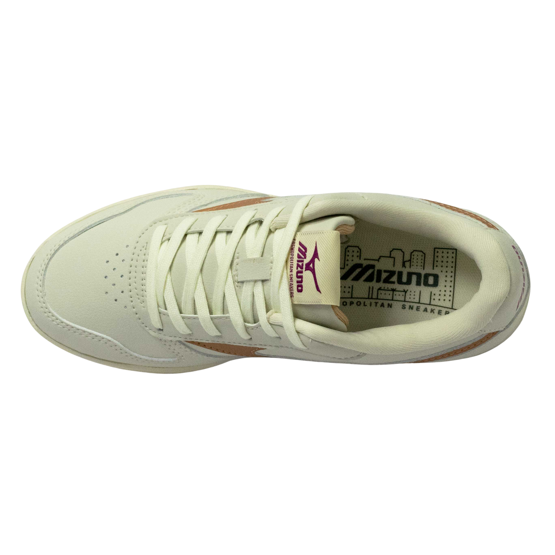 Tênis Mizuno 101102102 Street Wind Arenito Off White - Islen Calçados