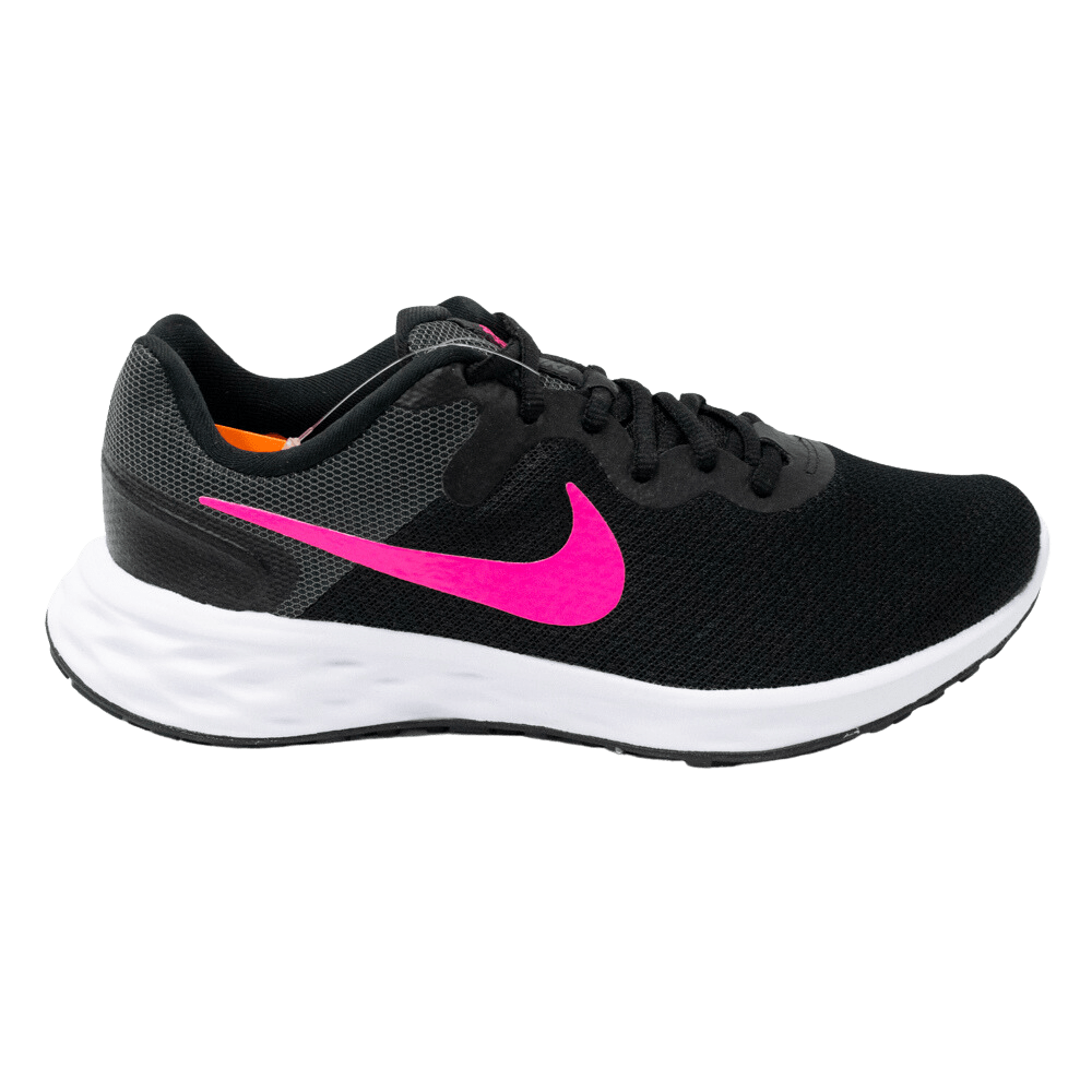 Tênis Nike DC3729 002 Revolution 6 Preto/Pink