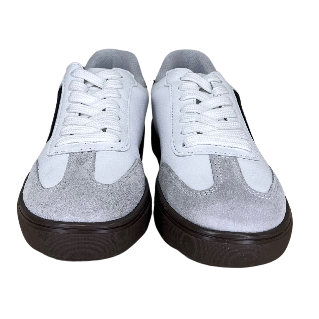 Tênis Pegada 211154-3 Couro Natural Burnished Branco - Islen Calçados