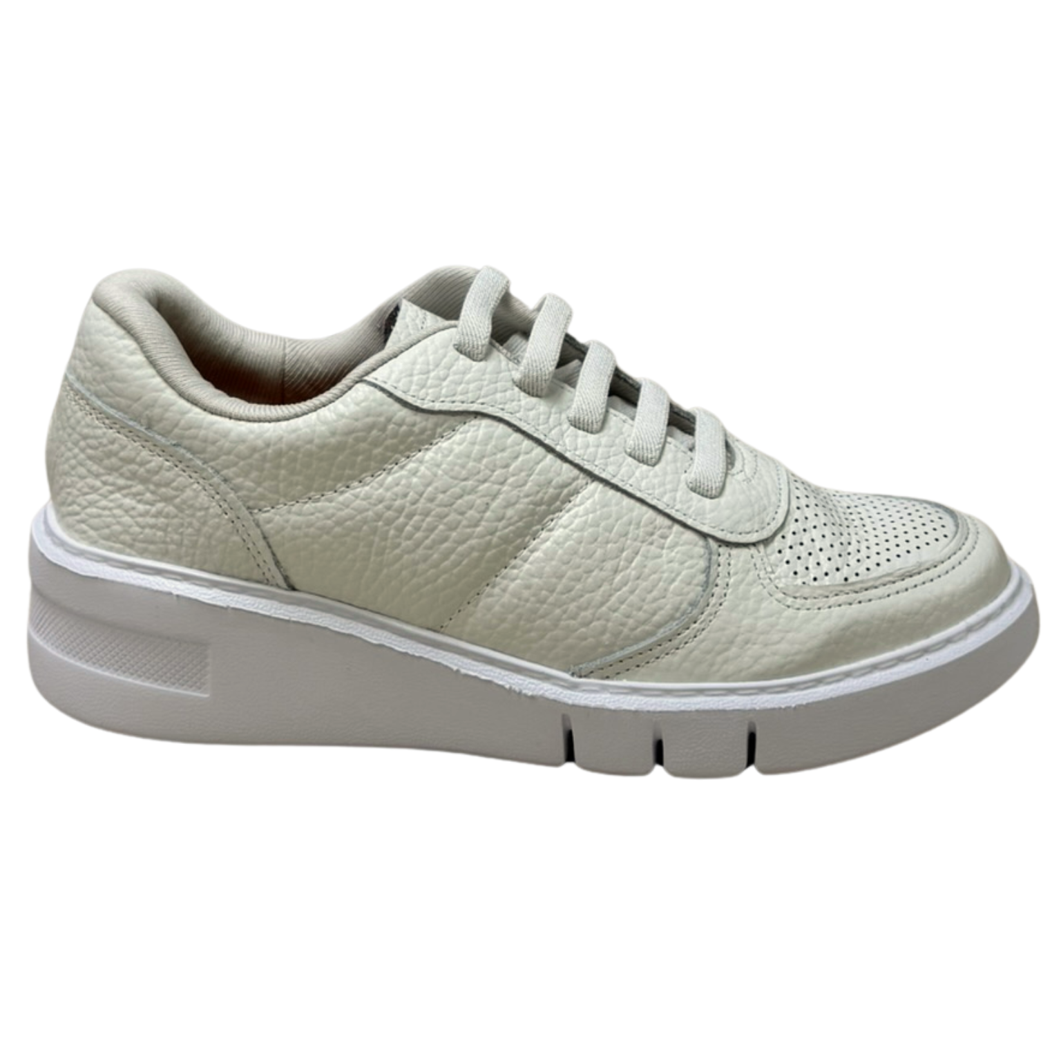Tênis Usaflex AM0100 Couro Natural Branco