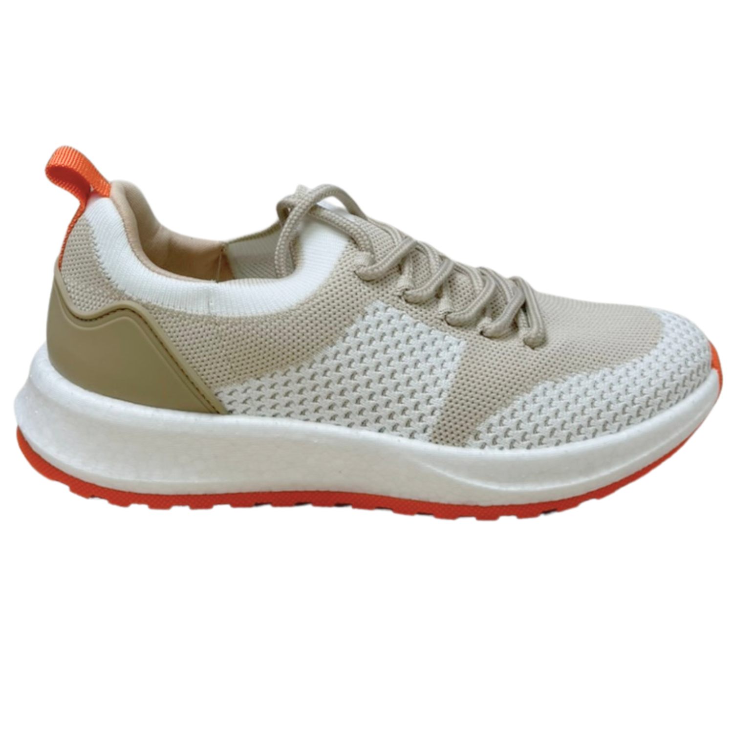Tênis Usaflex AO1500 Poofy Tricot Branco