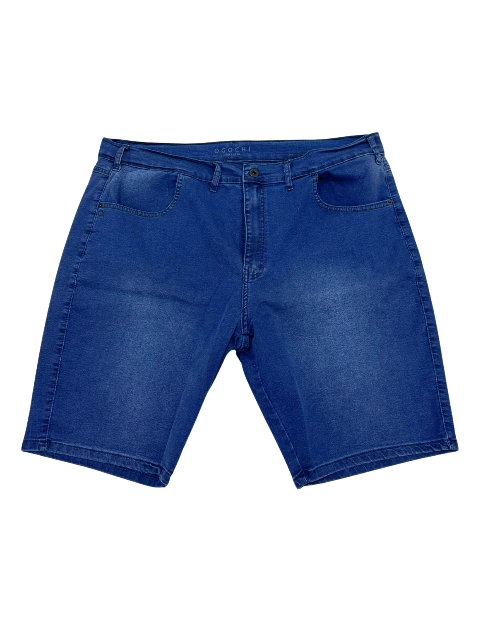 Bermuda Ogochi 3534101 Jeans Tamanhos Especiais