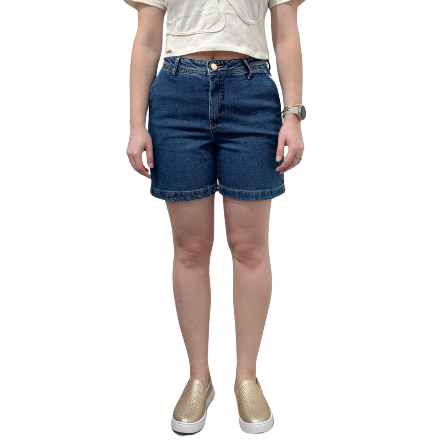 Bermuda Visual 60902 Comfort Sem cinto