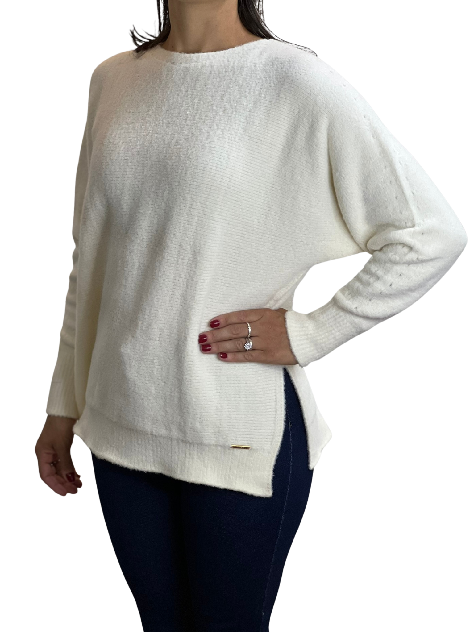 Blusa Anselmi 11339 Gelo