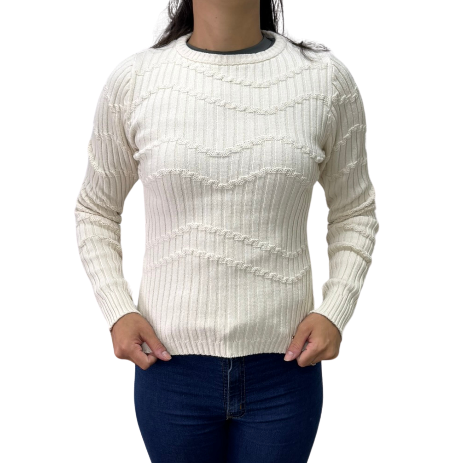 Blusa Anselmi 14275 Off White