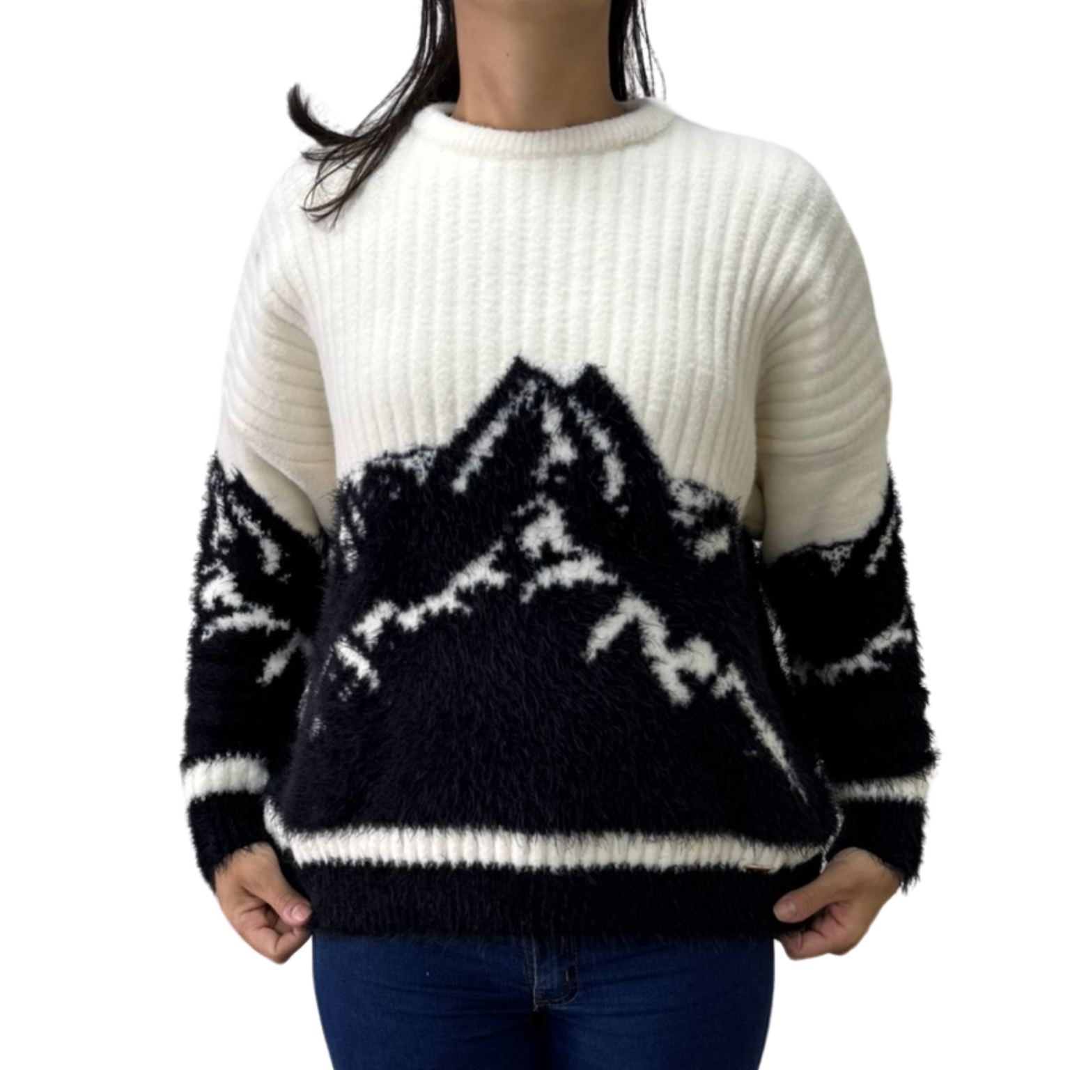 Blusa Anselmi 14755 Com Gola Off White