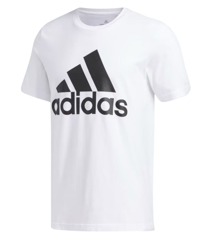 Camiseta Adidas ED9606 Logo Linear Algodão Branco