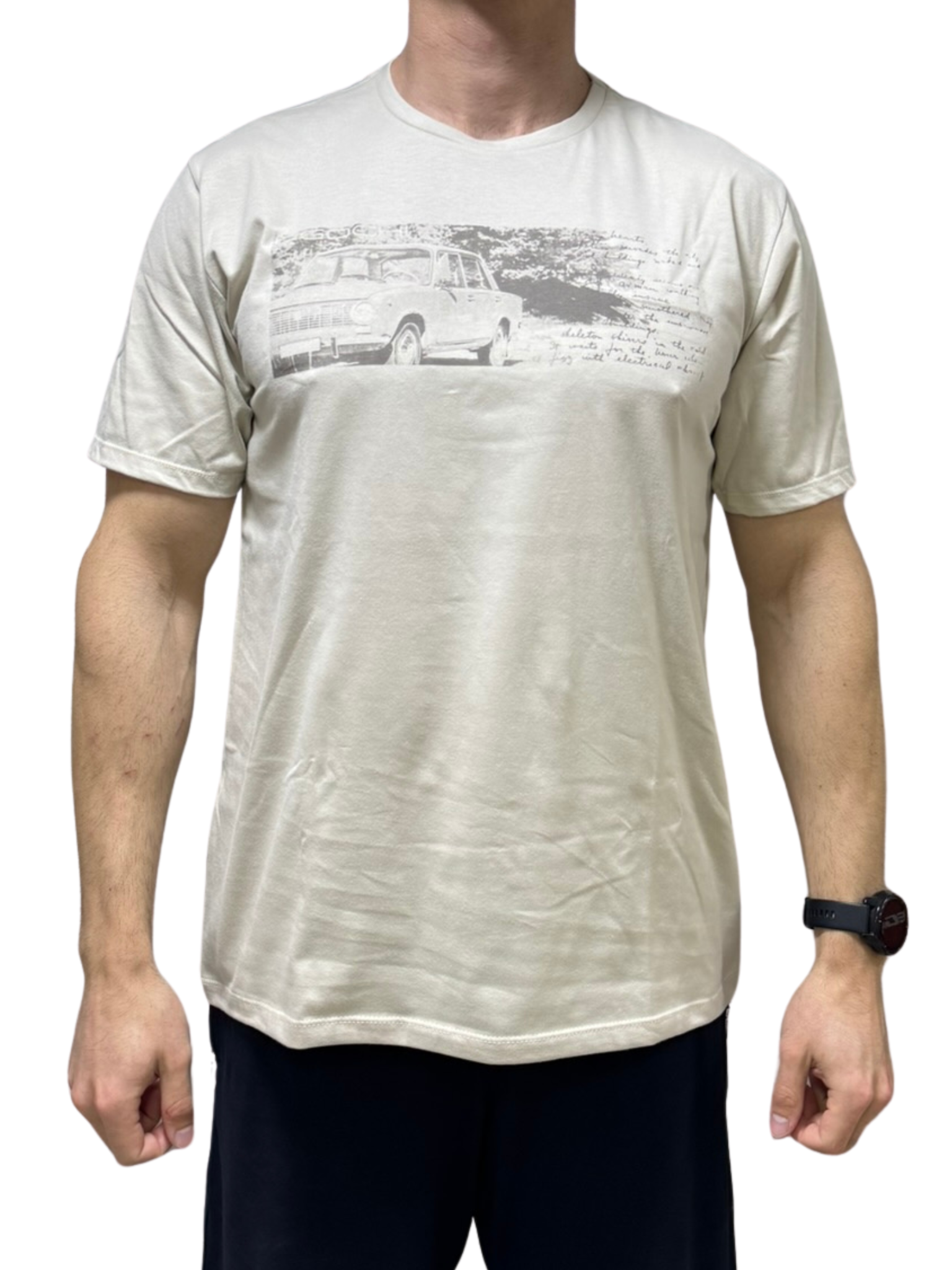 Camiseta Ogochi 6543033 MC Concept Algodão Bege