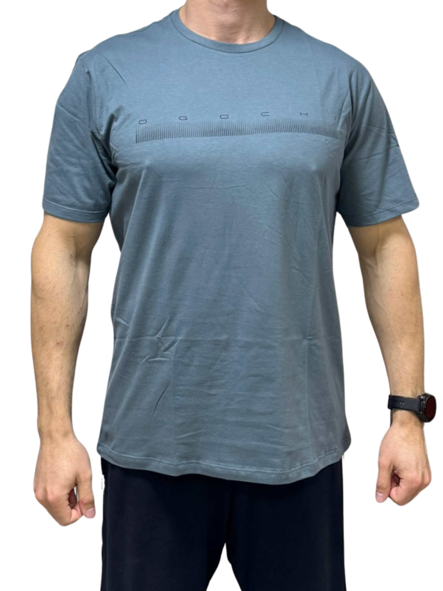 Camiseta Ogochi 6543069 MC Concept Algodão Petróleo