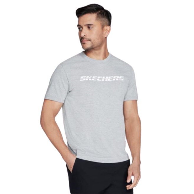 Camiseta Skechers TS72 StrikeThrough Tee Algodão