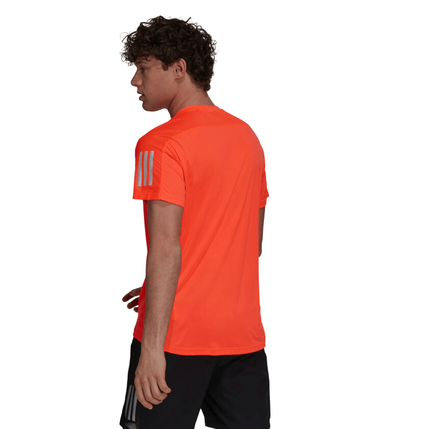 Camiseta Adidas H34491 Own The Run em Tecido AeroReady