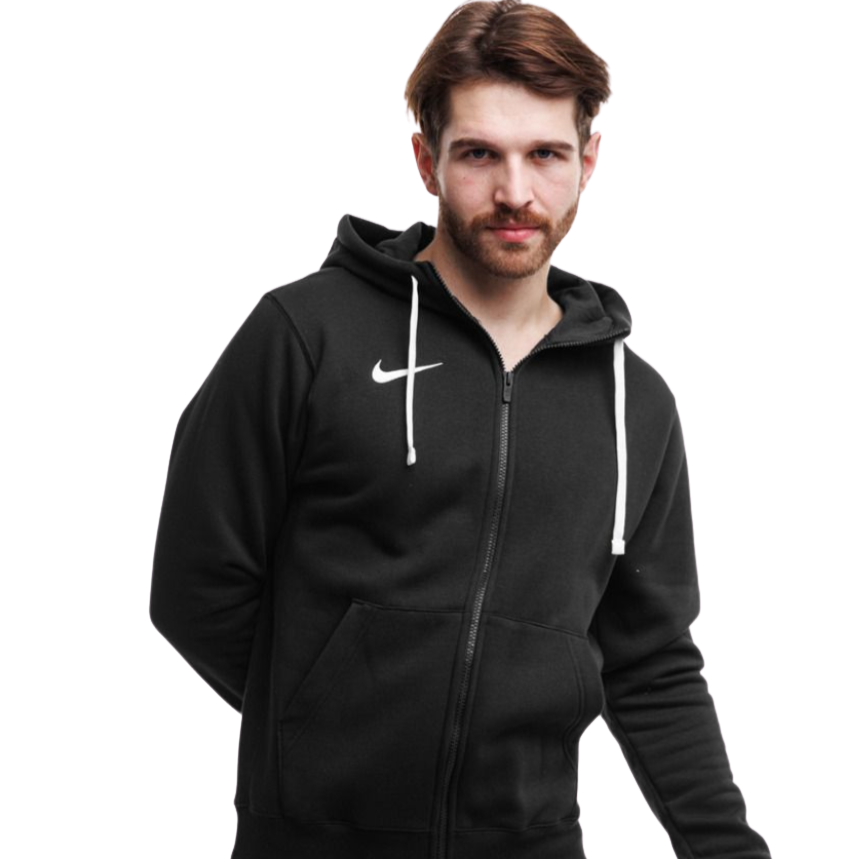 Casaco Nike CW6887-010 FLC Park 20 com Capuz Preto
