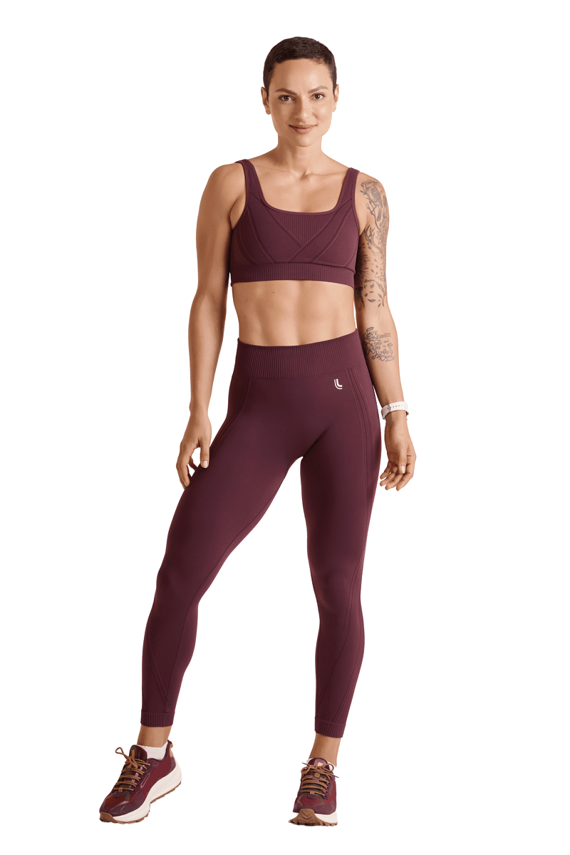Legging Lupo 71053-0011 Max Lupo Sport Vinho