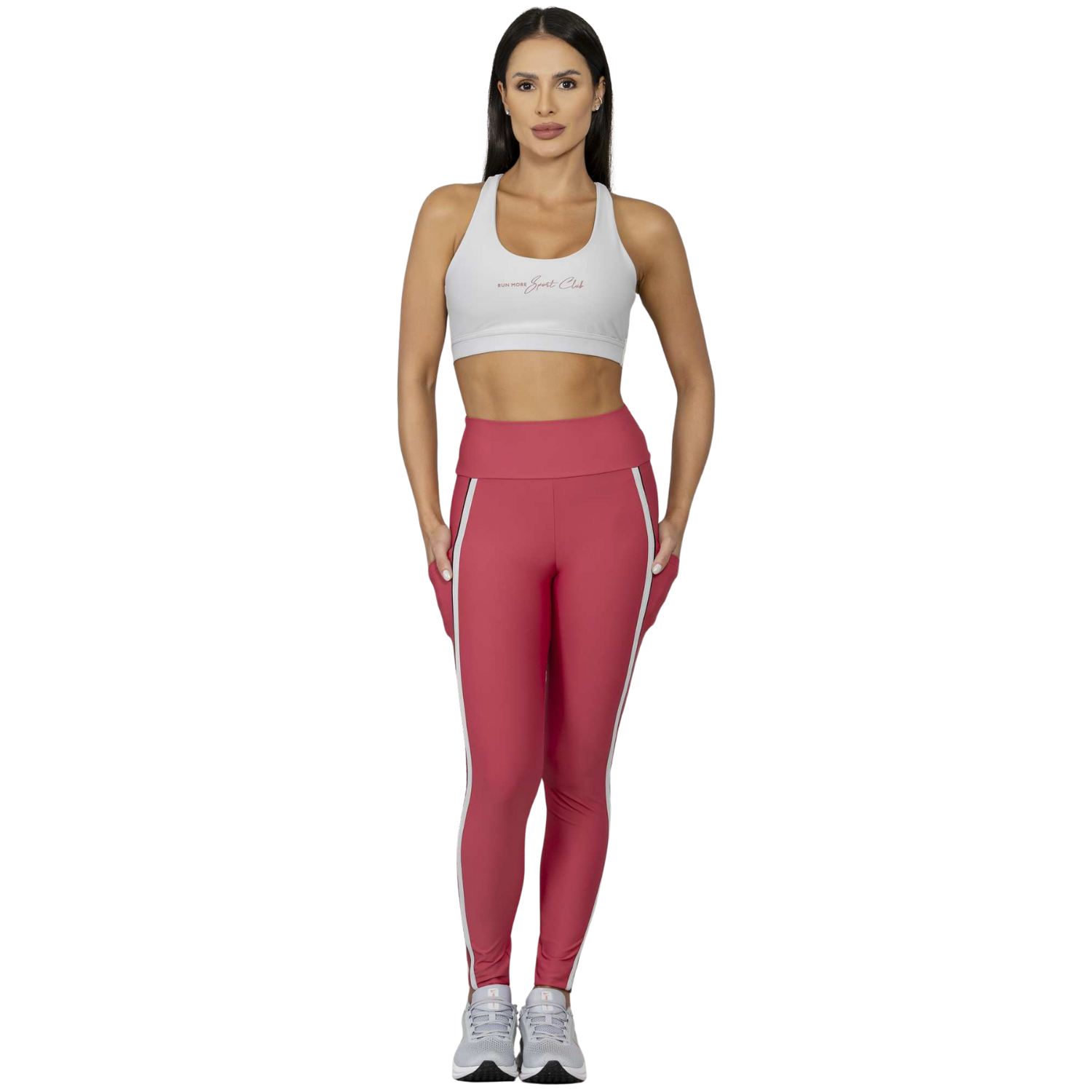 Legging Run More 06816 tecido Block Up