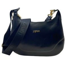 Bolsa JGean MB0050 Couro Natural com Alça Transversal