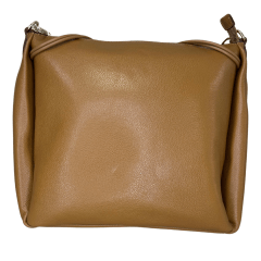 Bolsa Luz da Lua 2000523 Couro Natural New Ridge Amendoa