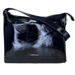 Bolsa Luz da Lua 2000538 Couro Natural Murano Preto