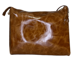 Bolsa Luz da Lua 2000538 Couro Natural Murano Verniz Ambar