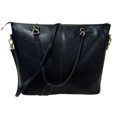 Bolsa Luz da Lua 2000671 Couro Natural New Ridge Preto