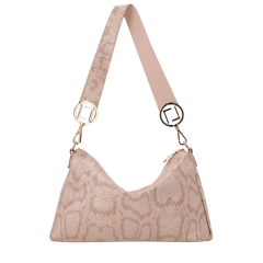 Bolsa Luz da Lua 2000778 Couro Natural Snake Saara