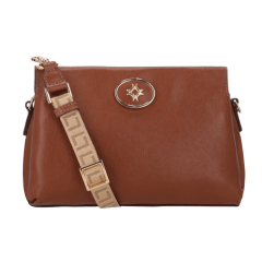 Bolsa Luz da Lua 2000787 Couro Natural Atacama Ambar