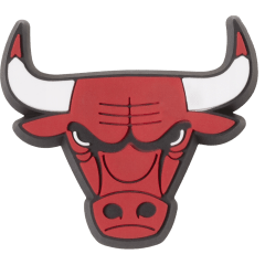 Broche Crocs 10011523 Jibbitz NBA Chicago Bulls Vermelho
